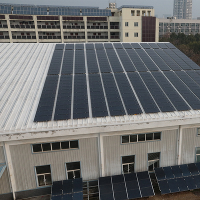 리스인 OEM ODM 두 면이 있는 태양 전지판 100KW PV 태양계 제조 직접적인 공급